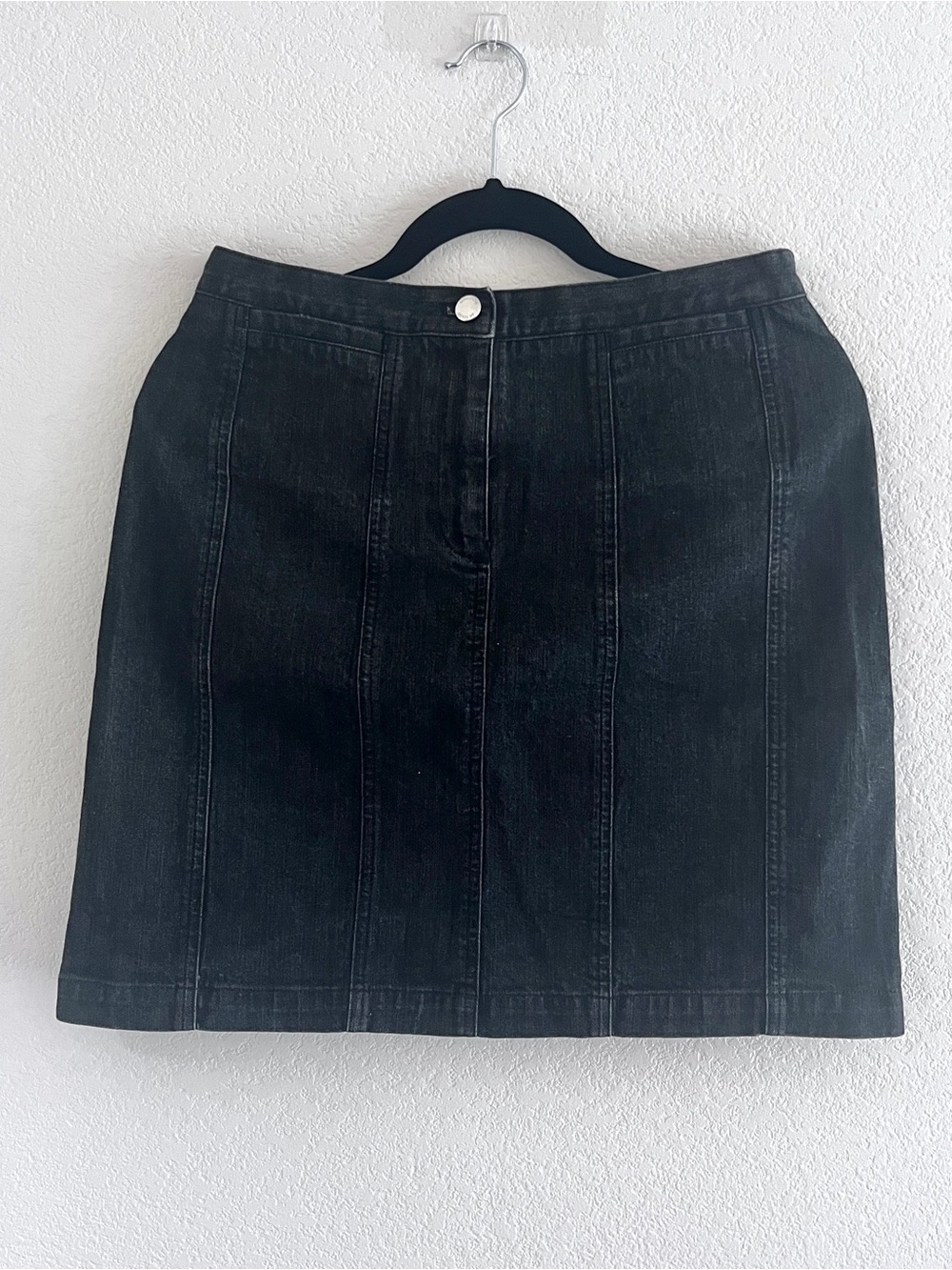Jones New York Signature Dark Denim Skirt Size 8